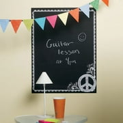 Wallies WALL16033 19'' x 25'' Peel & Stick Chalkboard Sheet Peace