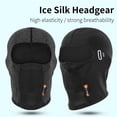 thumbnail image 3 of Casco para Motocicleta TFixol Summer Ice Silks Negro Gris, 3 of 8