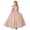 Beige, variant on Girls One Shoulder Maxi Dress Satin Hi-Lo Pageant Dress Cocktail Evening Party Ball Gown Dresses for 2-14 Years