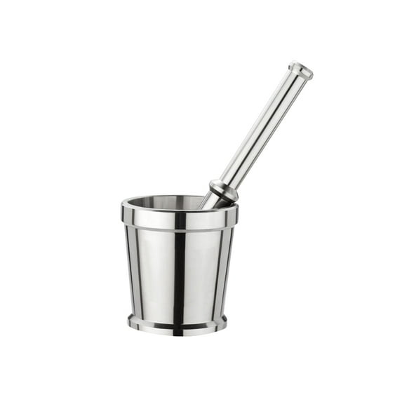 diollo Steel Mortar and Pestle set Imam Dasta traditionally known as Khalbatta Size: 5