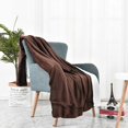 thumbnail image 4 of Sofa blanket, cozy blanket, extra warm, thick Sherpa blanket, small, soft fluffy fleece blanket, for sofa, couch, 4 of 5