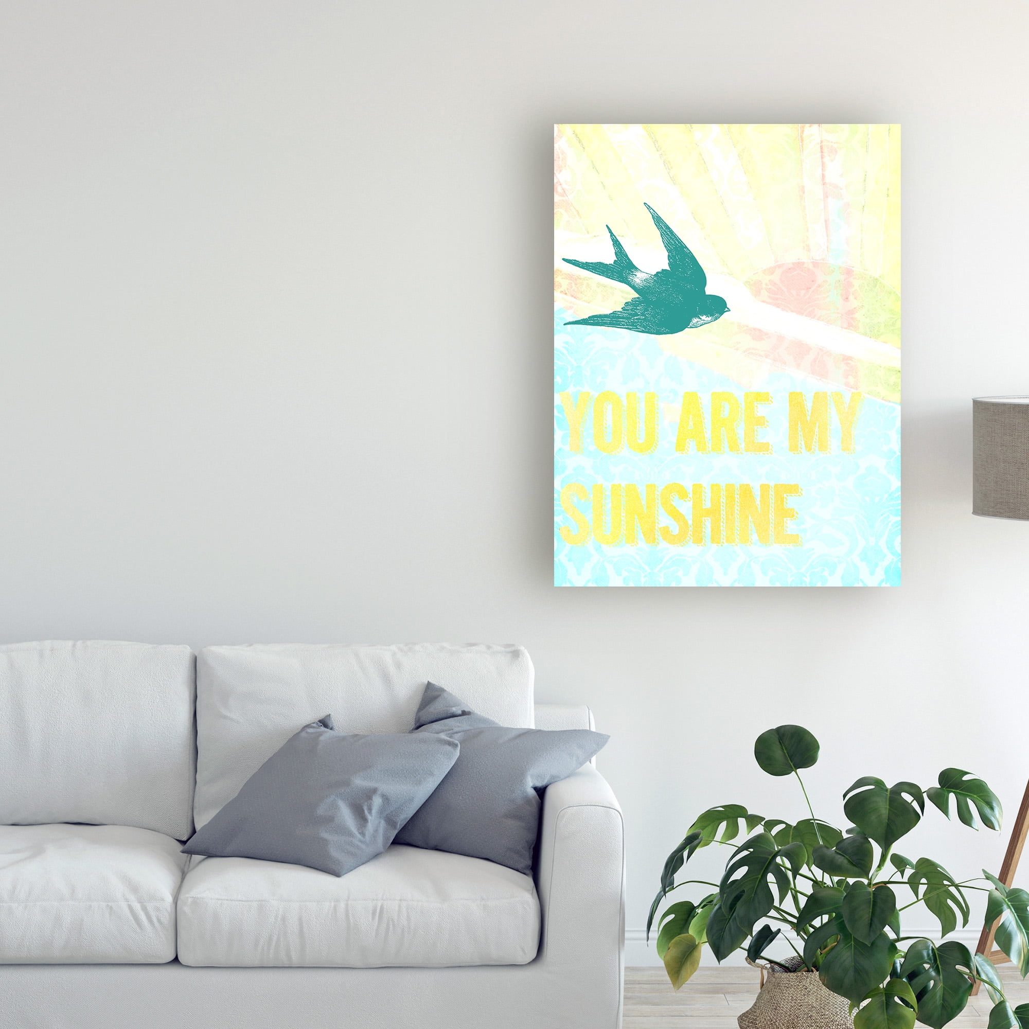 Trademark Fine Art 'My Only Sunshine I' Canvas Art by Studio W