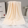 thumbnail image 1 of Fiudx Toalla de Baño de Terciopelo, Diseño Suave y Absorbente, Tejido Grueso, Secado Rápido, Artículo Esencial para El Hogar, Regalo para Parejas, 4 Opciones de Color, Fácil de Limpiar, Tamaño 140 X, 1 of 2