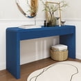thumbnail image 6 of HIUU Blue Console Table for Entryway,Farmhouse Entryway Table with Storage,Wood Sofa Tables for Living Room, 6 of 11