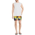 thumbnail image 5 of No Boundaries Men's & Big Men's 7" Printed Swim Trunks, 5 of 5