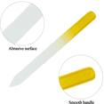 thumbnail image 3 of Professional Czech Short Crystal Glass Baby Nail Files buffer Mini Manicure Kit Set for Nail polishing, 3 of 5