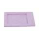 thumbnail image 4 of Marco De Fotos De Soporte, Marco De Fotos Decorativo Reemplazable Reutilizable ABS PP Compacto Rectangular Para Dormitorio ANGGREK Lila Púrpura, 4 of 8