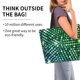 thumbnail image 2 of Disketp Green Disco Lights Bolsa Tote Estampada para Mujer, Bolso de Hombro y de Mano para Compras y Viajes, 2 of 8