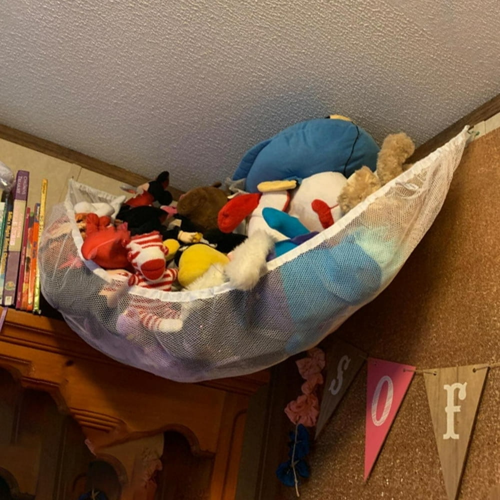 Filet de rangement pour peluches, filet de rangement pour peluches