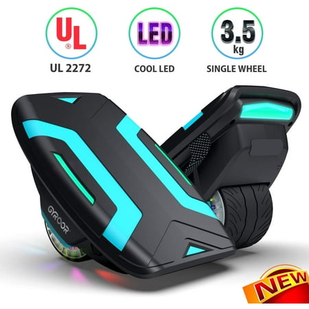 GYROOR Hoverboard Hovershoes-Gyroshoes S300 Electric Roller Skate Hoverboard with LED Lights,UL2272 Certificated Self Balancing Scooters Hovershoes for Kids and Adults