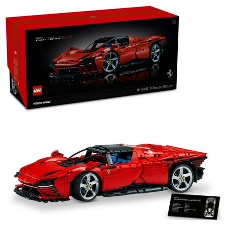 UPC: 0673419356916 | LEGO Technic Ferrari Daytona SP3 42143  Race Car Model Building Kit  1:8 Scale Advanced Collectible Set for Adults  Gift for Car Lover