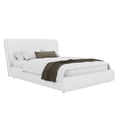 thumbnail image 3 of Casabianca Home Agoura queen storage bed in white pu leather., 3 of 10