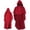 Red, variant on FASHOFT Adult Halloween Knight Monk Hooded Cape Cloak Renaissance Cosplay Outfit Stage Performance Theme Party Fancy Dress Up Halloween One Size