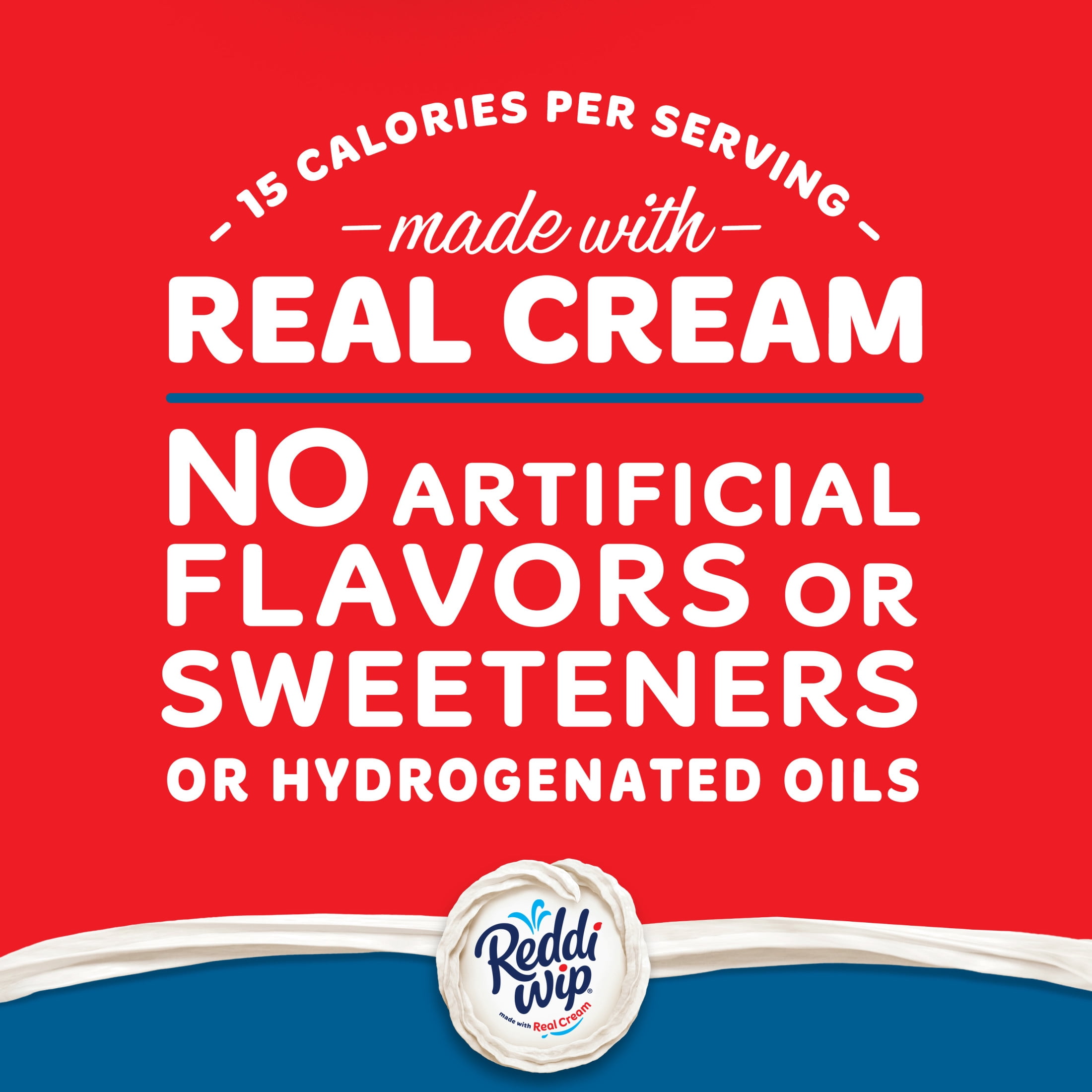 Reddi-wip Original Whipped Topping Made with Real Cream, 6.5 oz