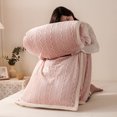 Winter thickened coral blanket quilt spring and autumn bed single