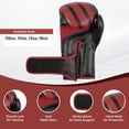 thumbnail image 2 of DEFY Marvelous Boxing Gloves - Ideal for Men & Women, Muay Thai, Kickboxing, MMA, Black/Red, 14 oz, 2 of 5