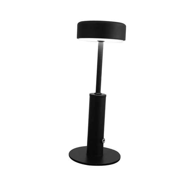 Lámpara de mesa redonda con pantalla LED regulable y luz nocturna recargable por USB 86 cm x 29 cm