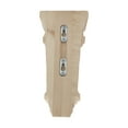 thumbnail image 5 of American Pro Decor 5APD10488 Medium Plain Wood Corbel, 5 of 6