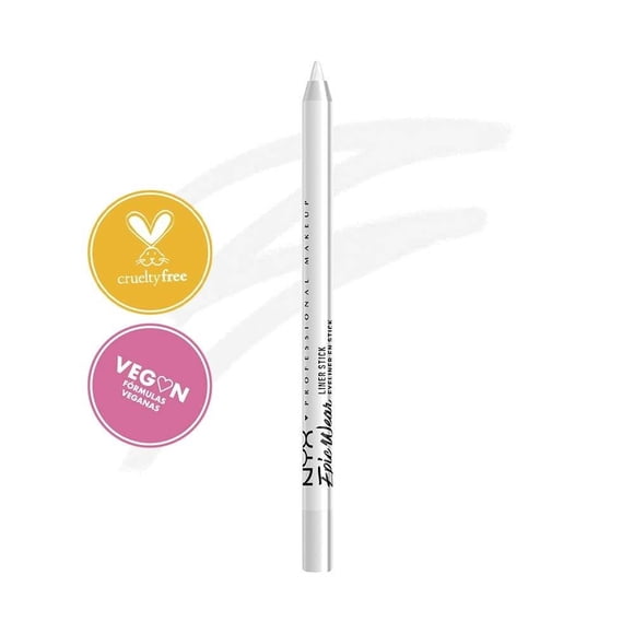 Delineador de ojos Nyx Professional Makeup Epic Wear Sticks En Lápiz, Pure White