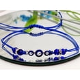thumbnail image 2 of Men’s Women’s Evil Eye Bracelet,Blue Eye,Red String Bracelet, 2 of 11