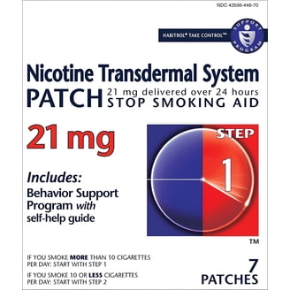 rugby tobacco patches Rugby 00536-5894-88 MLOTC589488 If you smoke more than 10 cigarettes per day Rugby Nicotine Transdermal Stop Smoking