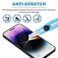 thumbnail image 3 of 2 Packs [PST] iPhone 15 Pro Screen Protector, Full Coverage Tempered Glass Screen Protector with Case Friendly & Bubble Free, 3 of 5