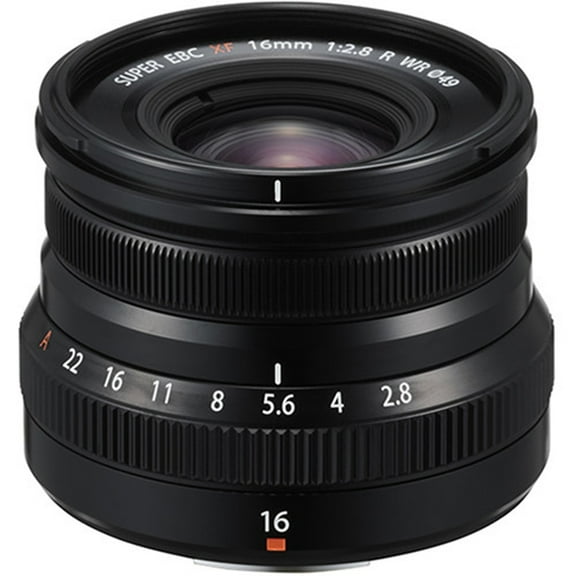 Fujifilm Fujinon XF16mmF2.8 R WR Lens - Black
