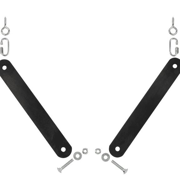 EZ Aim Gong Shooting Target Hanging Kit, Rubber Strap, 8"L, 1.4 lb, Black