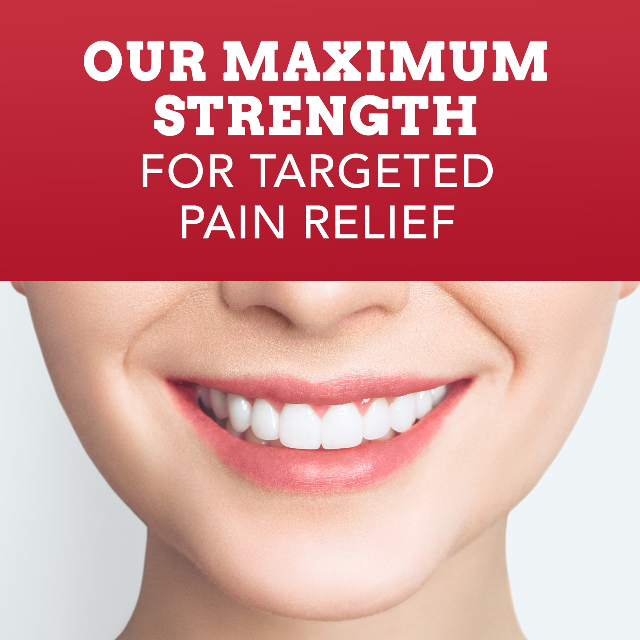 Orajel 4X Medicated Oral Pain Gel for Toothache & Gum Pain, 0.25 oz