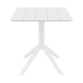 thumbnail image 4 of Compamia Paris Square Table 27 inch White, 4 of 4