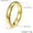 4mm, variant on 4mm/6mm/8mm Tungsten Steel Bands Men's 18K Gold Plating Women's Ring Size 5-13