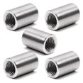 thumbnail image 1 of HUGFEGWE M14x20x30mm 5PCS Round Connector Nuts Threaded Sleeve Rod Coupling Nut for Connect Two Threaded Shafts CJB91-25833, 1 of 6