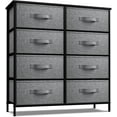 thumbnail image 1 of Sorbus Dresser with 8 Drawers- Black, 1 of 8