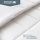 thumbnail image 3 of TESSO HOME Edredón Acolchado Extra Grande Hipoalergénico Relleno Suave de Microfibra Down Alternative Ideal para Todo el Año Uso como Edredón o para Funda Duvet IND Blanco, 3 of 5