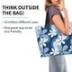 thumbnail image 2 of Disketp Flower Bolsa Tote Estampada para Mujer, Bolso de Hombro y de Mano para Compras y Viajes, 2 of 8