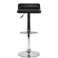 thumbnail image 3 of Hawthorne Collections Tabouret de Bar Réglable en Similicuir Noir (Lot de 2), 3 of 4