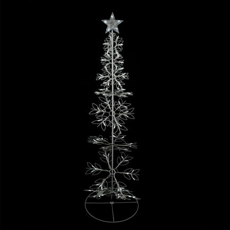 6 cool white led lighted outdoor meteor effect snowflake hoop christmas tree yard art decoration - Lighted Outdoor Christmas Trees 6 cool white led lighted outdoor meteor effect snowflake hoop christmas tree yard art decoration - Lighted Outdoor Christmas Trees