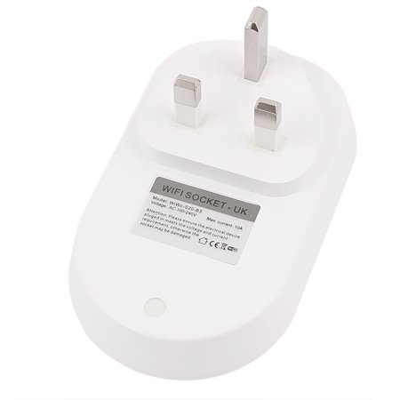 AC 100V-240V UK Plug Smart Digital Remote Control WiFi ...