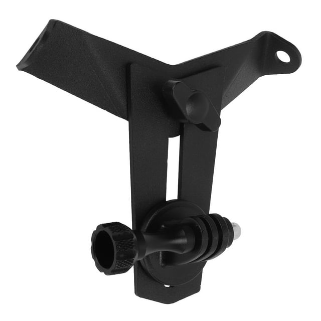 Soporte para cámara de motocicleta, soporte negro para cámara frontal de motocicleta, soporte para cámara grabadora de conducción, accesorios para motocicleta, integración perfecta