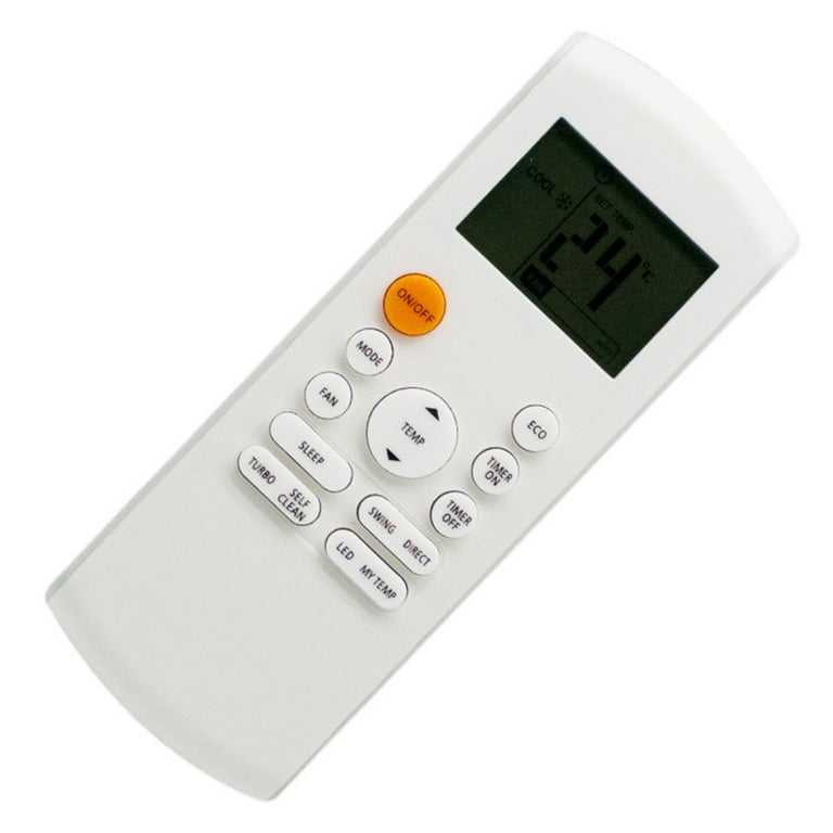 Replacement AC Remote Control for Midea General RG57A7/BGEF