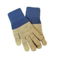 thumbnail image 2 of SYMOID Womens Acrylic Knit Gloves - Touchscreen Compatible Warm Winter Two-Tone Blue Gloves for Daily Commuting & Casual Wear,Size Free Size, 2 of 3