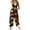 Black01, variant on Halloween Casual Rompers Halloween Party Sleeveless Jumpsuit Party Jumpsuits with Pockets Spooky Horror Print Wide Leg Trousers Green 5XL