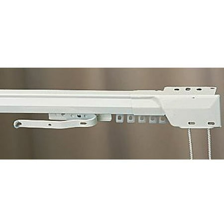 66 120 One Way Draw Adjustable Traverse Curtain Rod Right