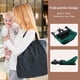 thumbnail image 3 of Silla con gancho, diseño seguro y de carga alta, almacenamiento plegable y clip de fijación apretado en la silla alta de mesa, cojín de asiento extraíble, se fija a la silla de mesa rápida (verde oscu, 3 of 5