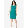 thumbnail image 4 of Roaman's Women's Plus Size Sheath Dress And Lace Jacket Set, 4 of 4