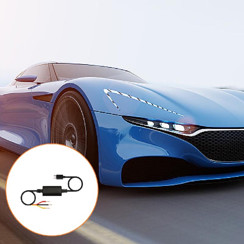 Car DVR Power Cable Surveillances Wire for Comprehensive Parking Across Different Environment