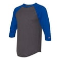 thumbnail image 2 of Champion Men's Raglan Three-Quarter Sleeve Baseball T-Shirt, 2 of 5