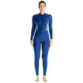 thumbnail image 4 of Traje Neopreno Cuerpo para Hombres Y Mujeres Traje Baño para Bucear Esnórquel Surf (azul Oscuro L), 4 of 9