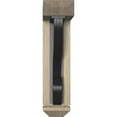 thumbnail image 2 of 4"W x 14"D x 16"H Ashford Arts & Crafts Ironcrest Rough Sawn Bracket, Douglas Fir (2"W x 10"D x 12"H Iron Bracket), 2 of 5