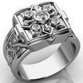 thumbnail image 6 of AYYUFE Men Ring Box Shape with Lid Jewelry Geometric Flip Flop Finger Ring Birthday Gifts, 6 of 8